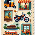 Travel & Exploration - Sticker Sheet v25